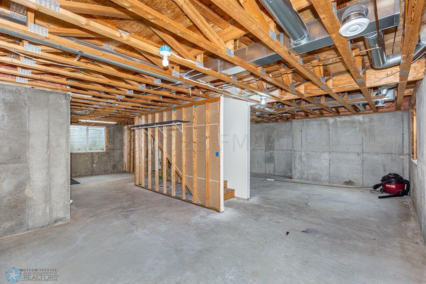 Framed Basement