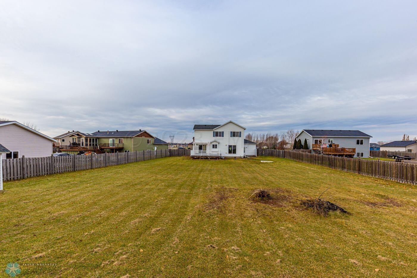 HUGE yard!