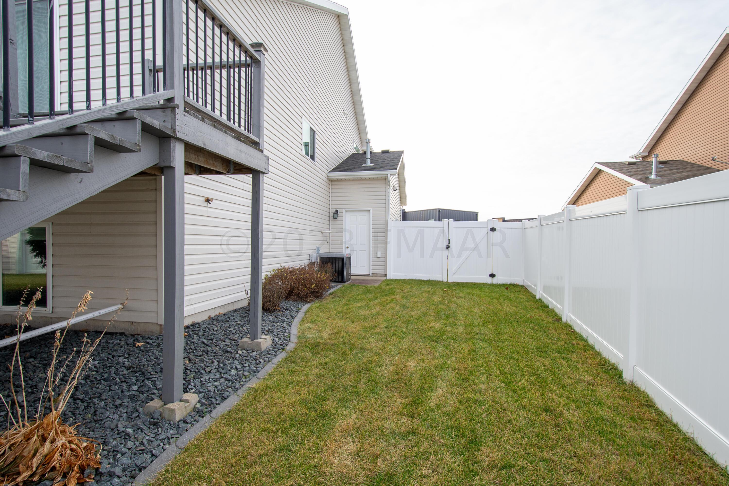 Fully Fenced Backyard