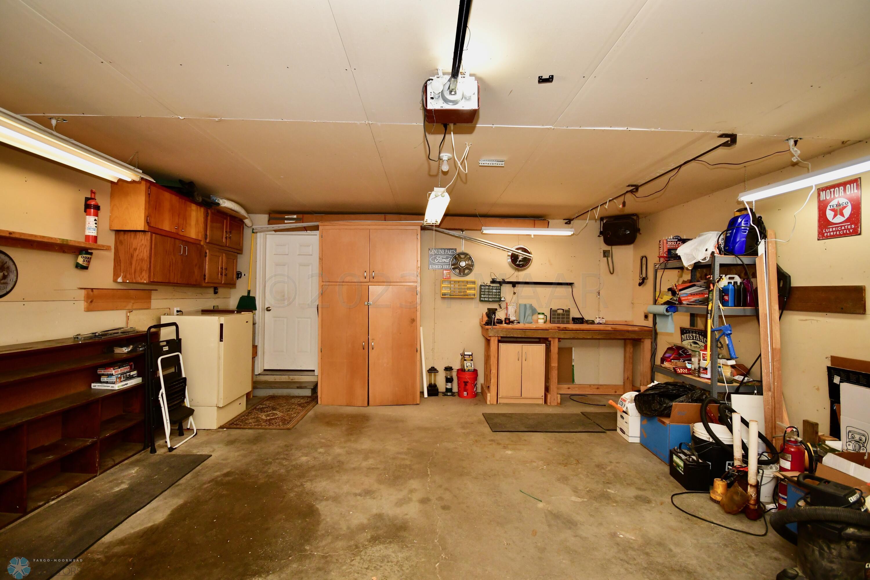 Oversized 2-Stall Attached HEATED Garage