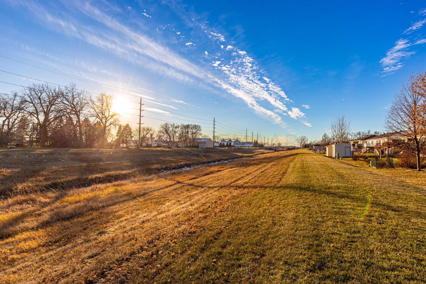 Back of property