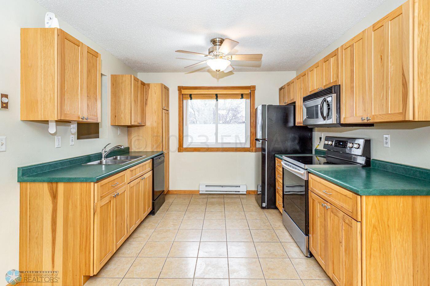 Kitchen with Hickory Cabinets