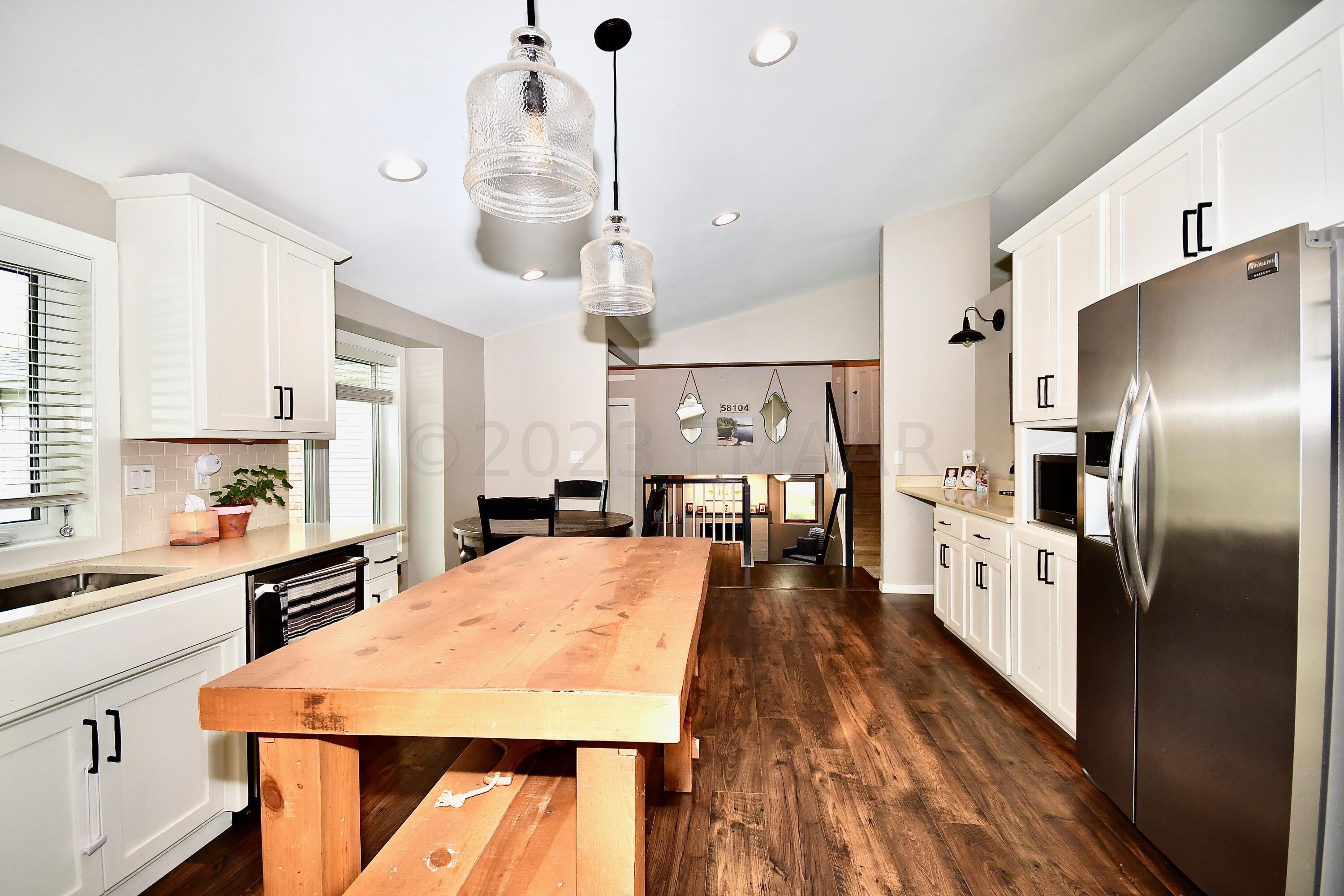 Kitchen View to Dining