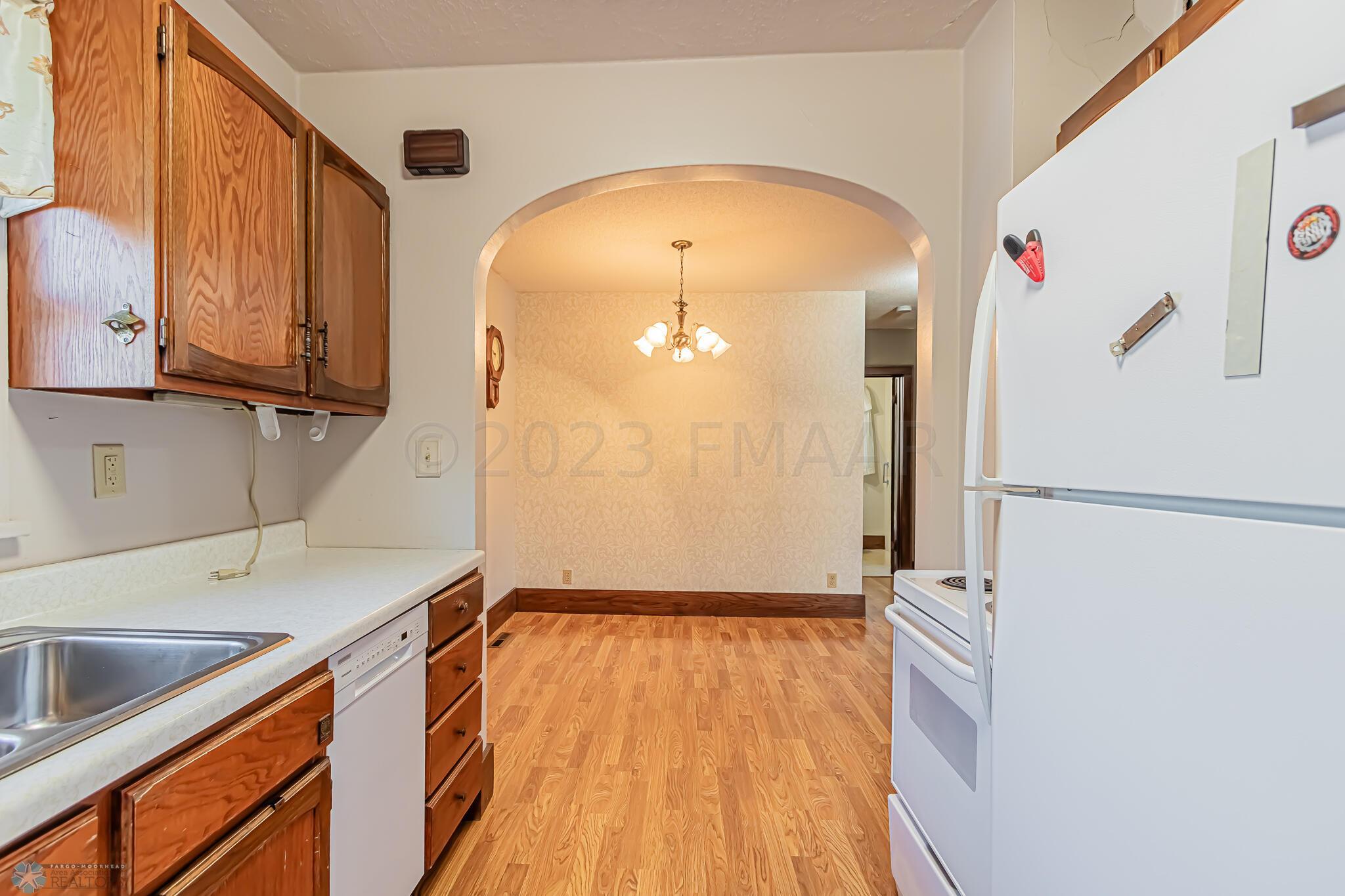Kitchen to Dining
