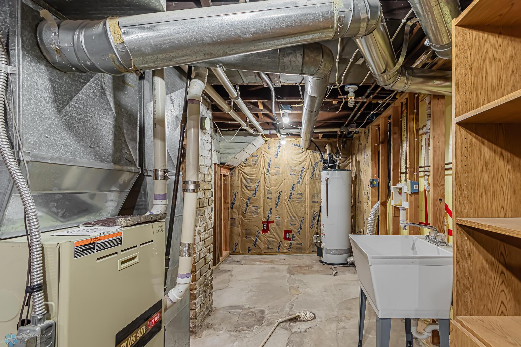 Laundry/Mechanical Area