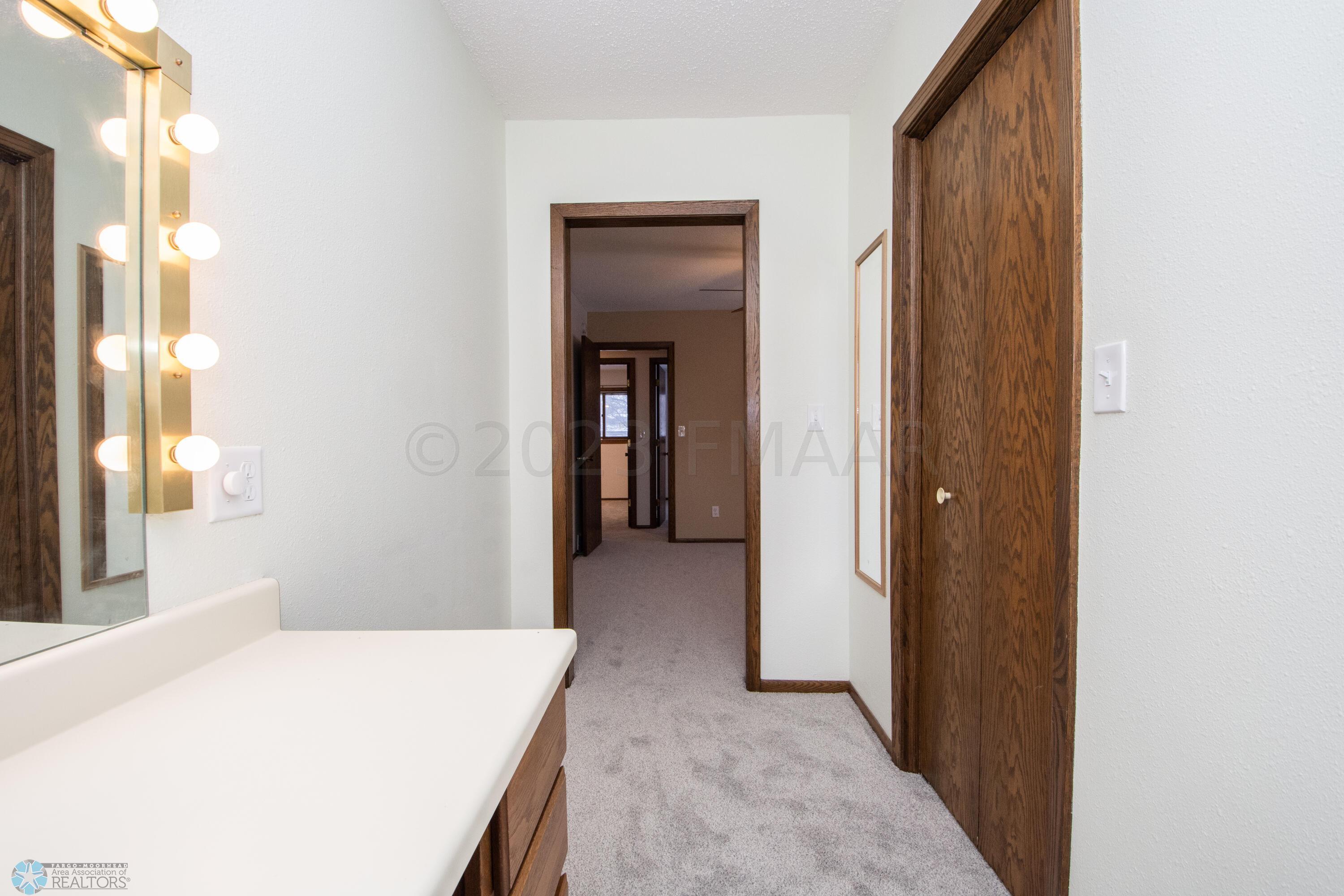 Master bedroom dressing room