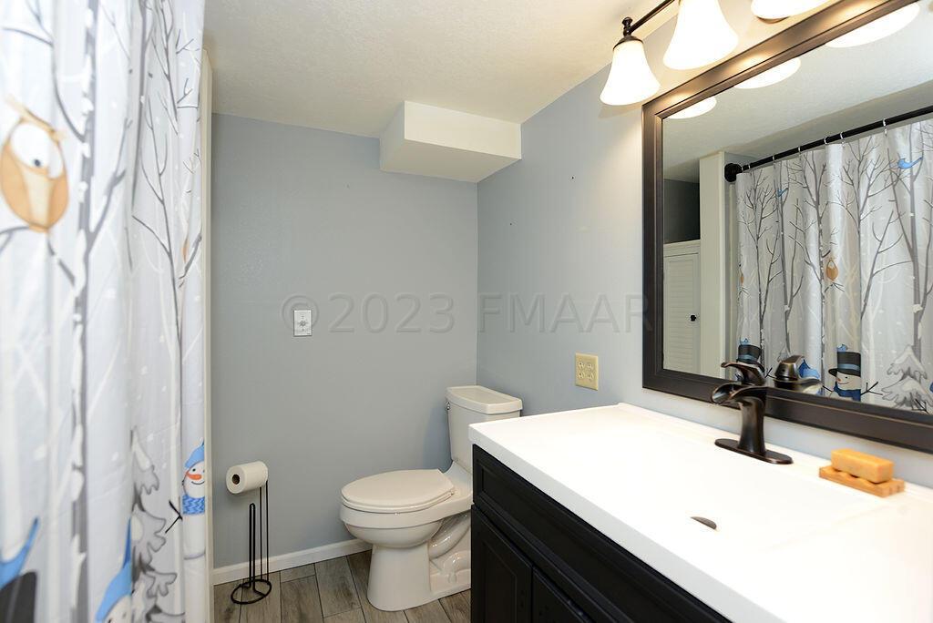 Updated Lower Full Bath
