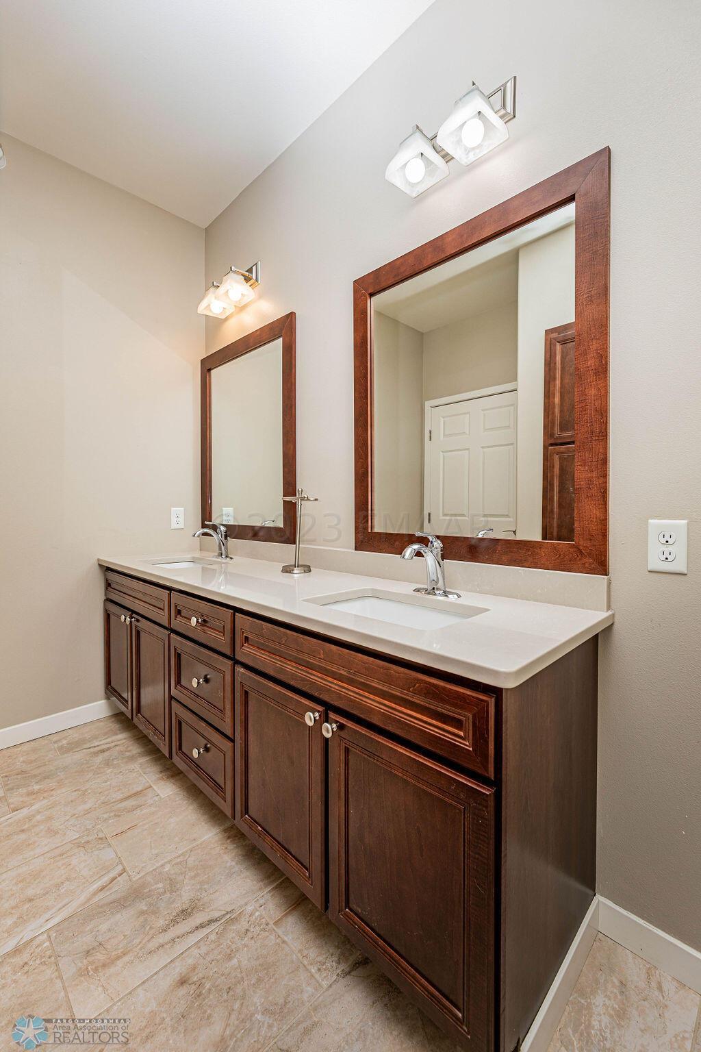 Private Bath w/ Double Sinks