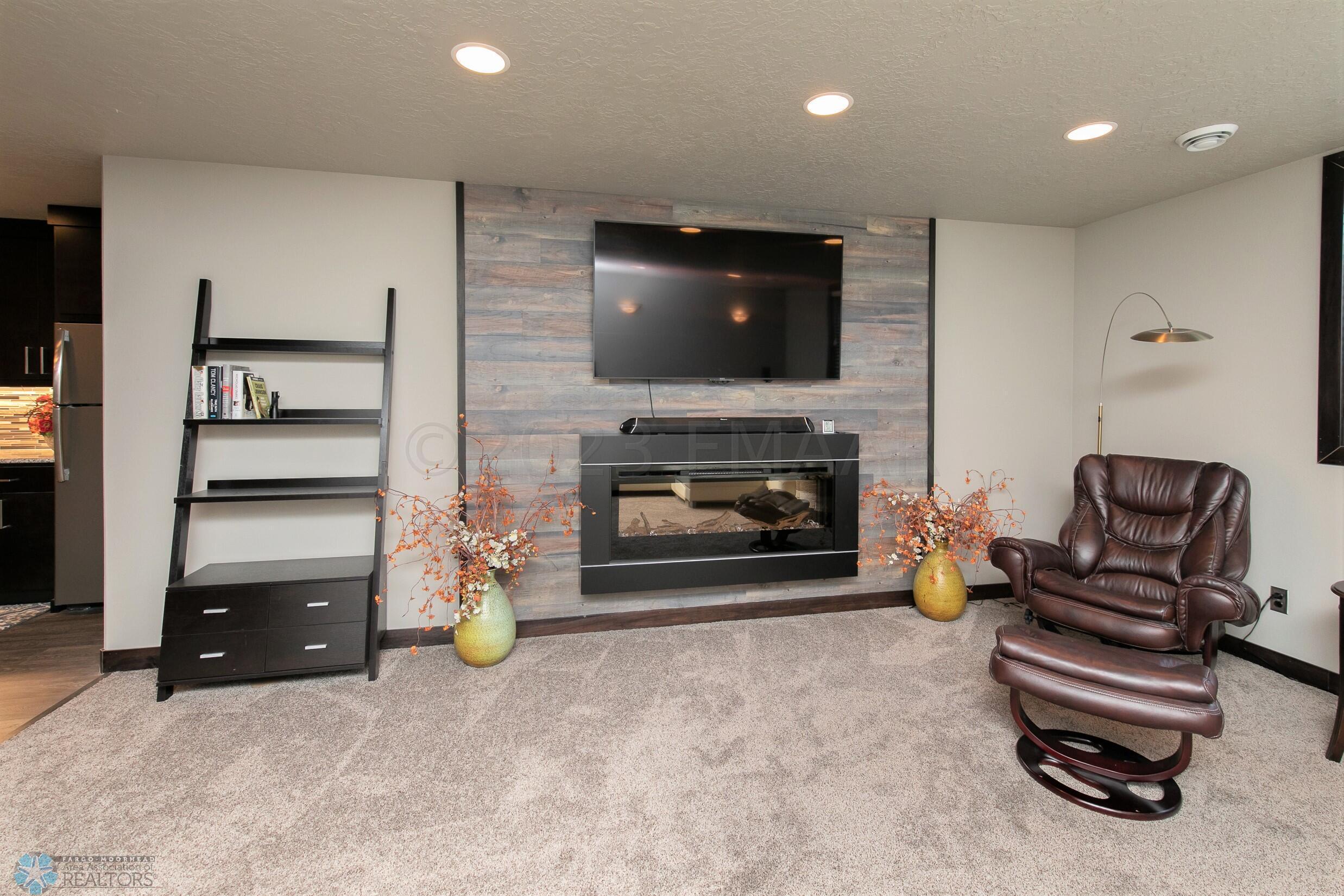 Basement family room