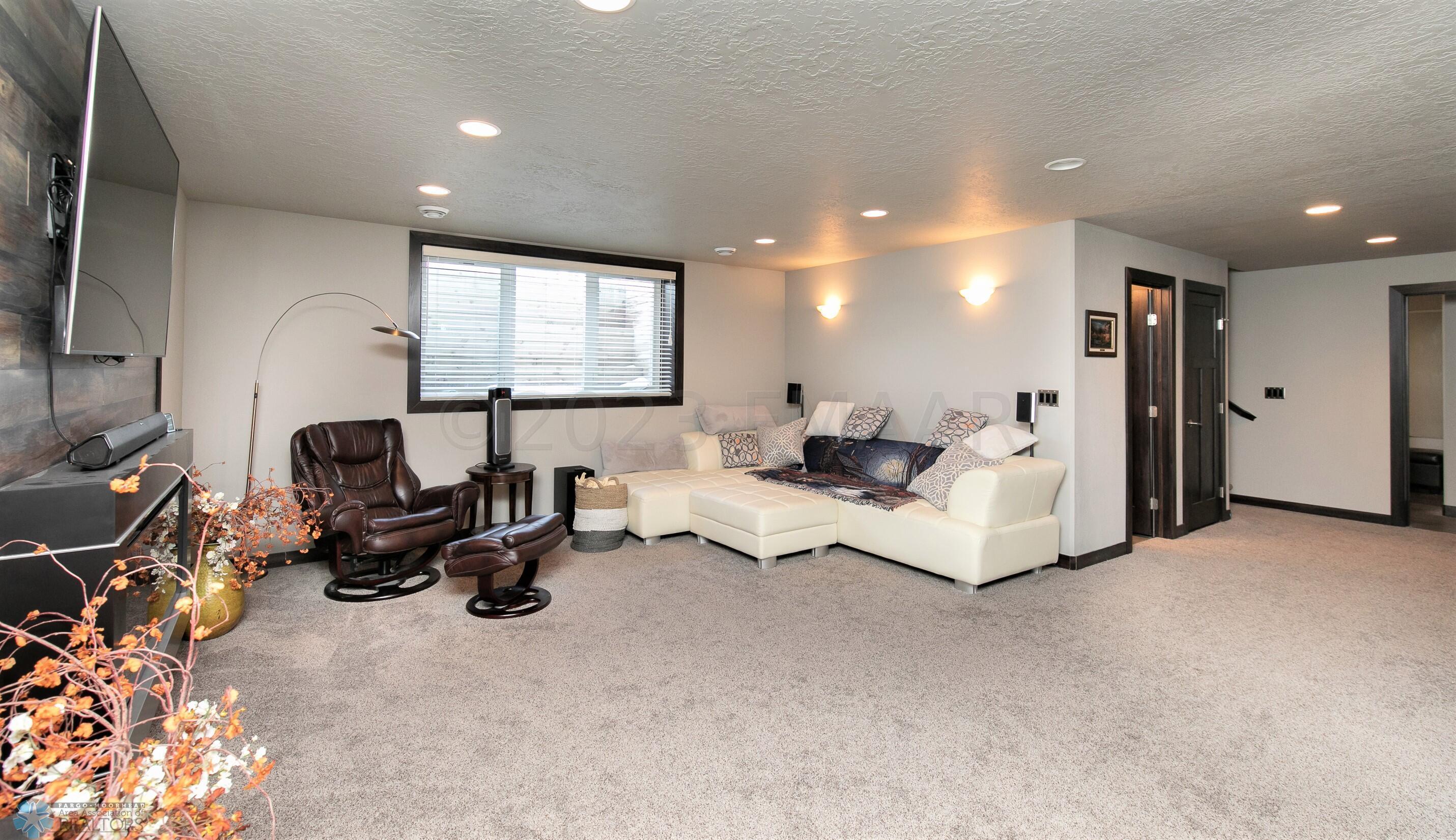 Basement family room