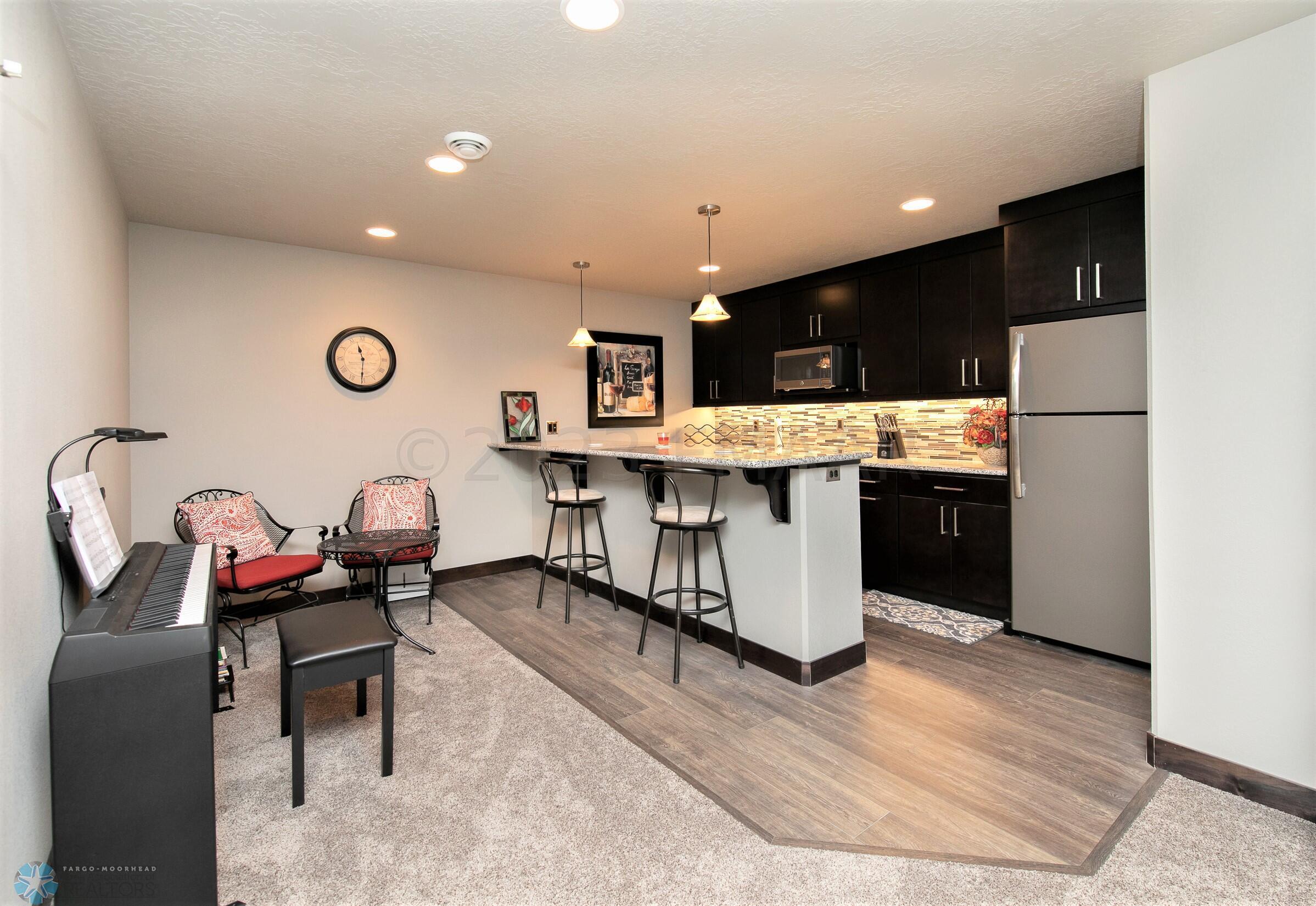 Basement bar