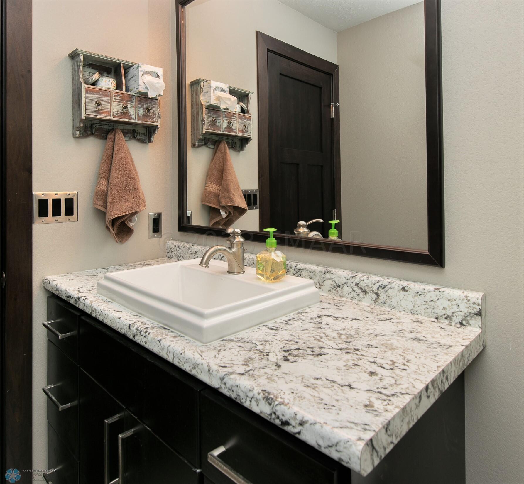 Basement bathroom