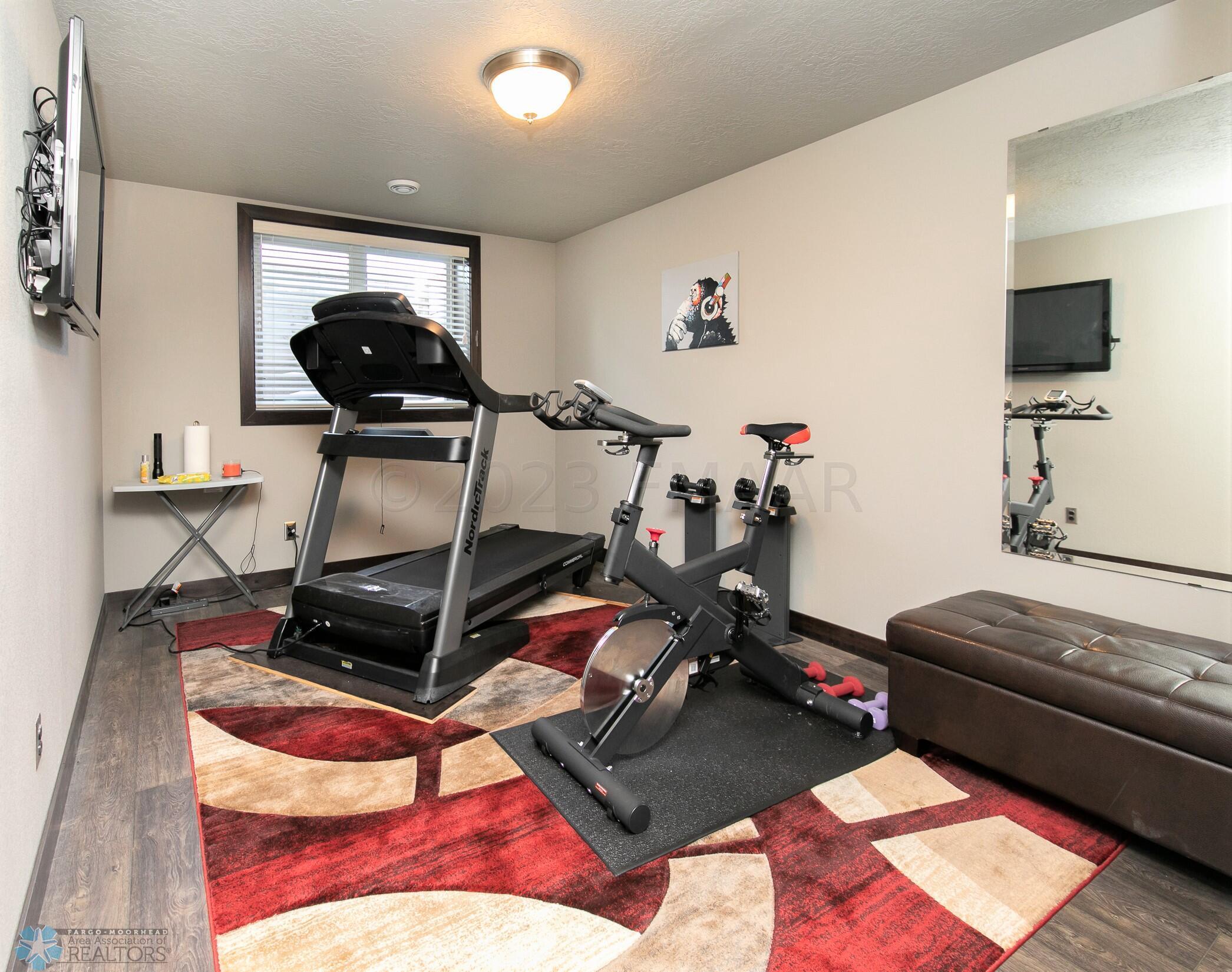 Basement bedroom