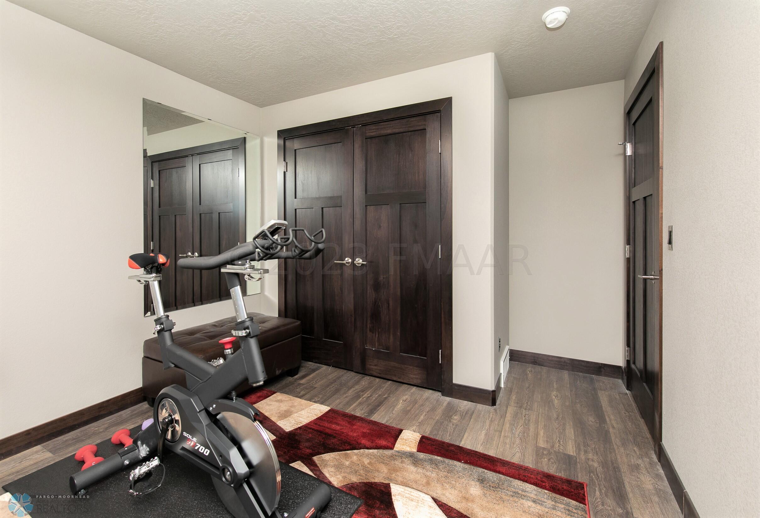 Basement bedroom