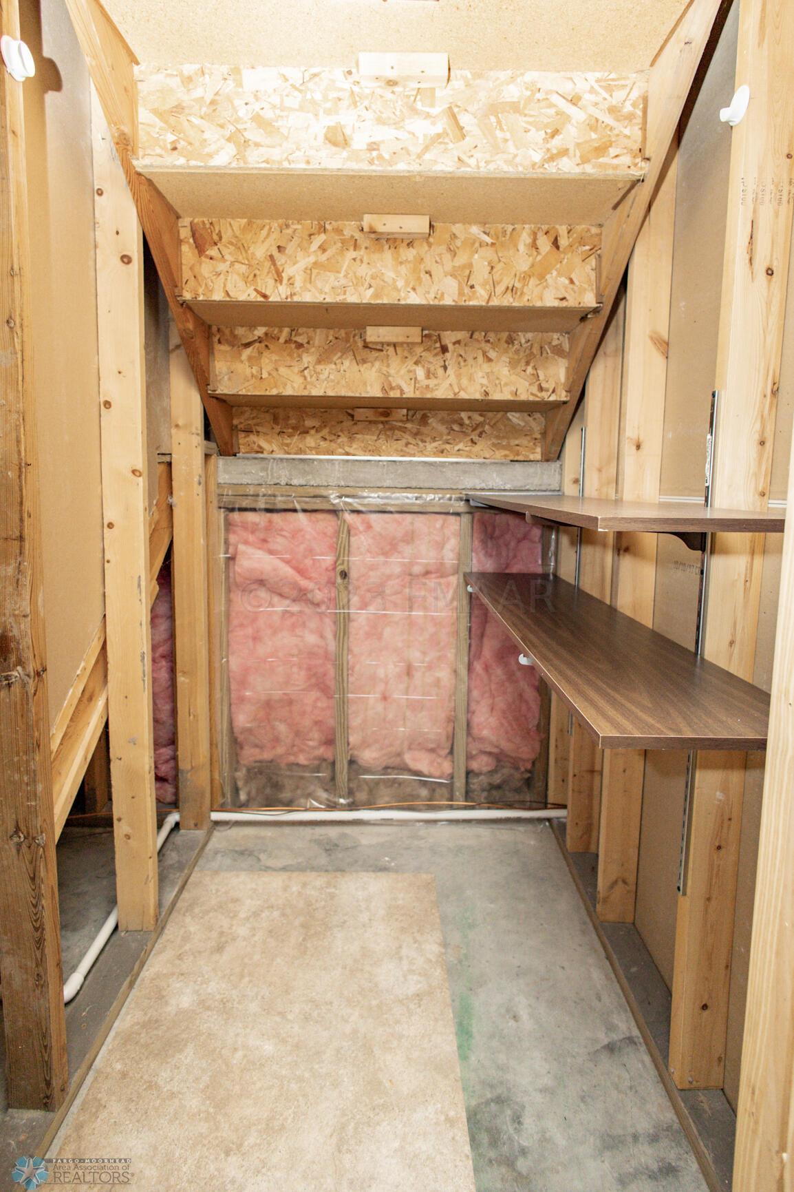 Under stairs storage/closet