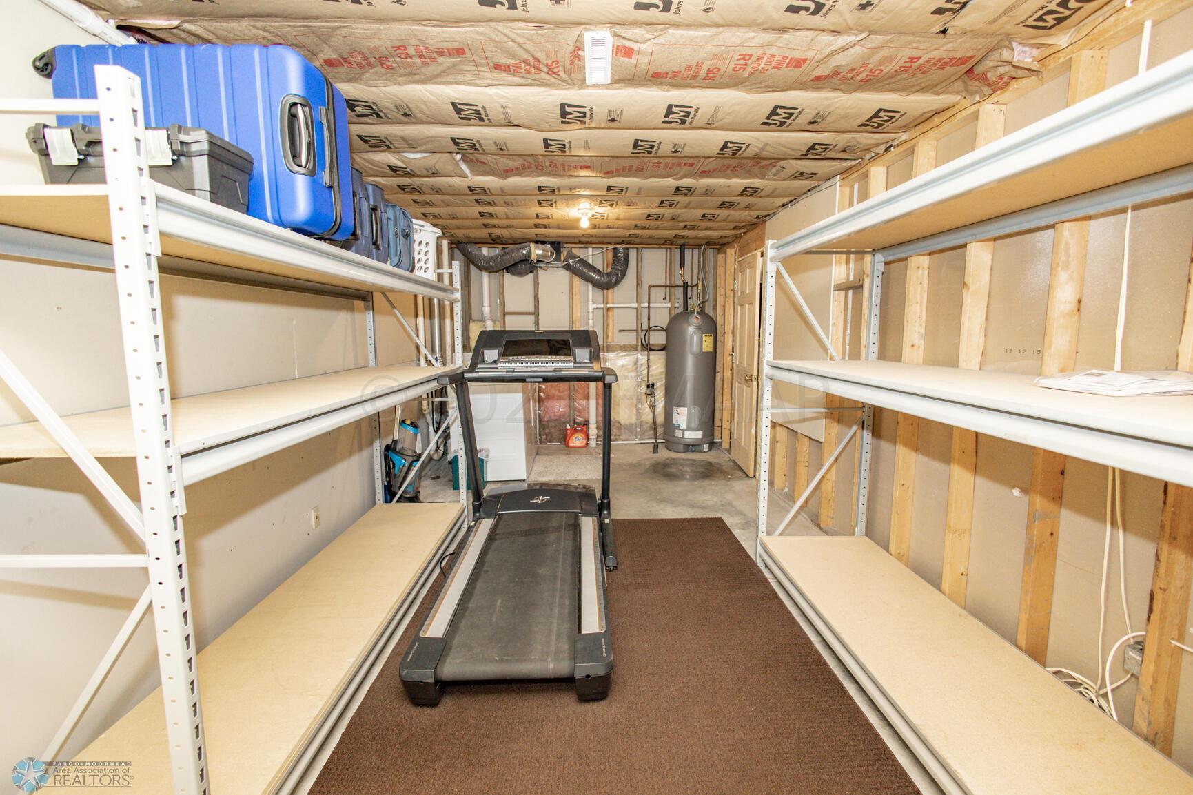 Storage space!! Shelves included