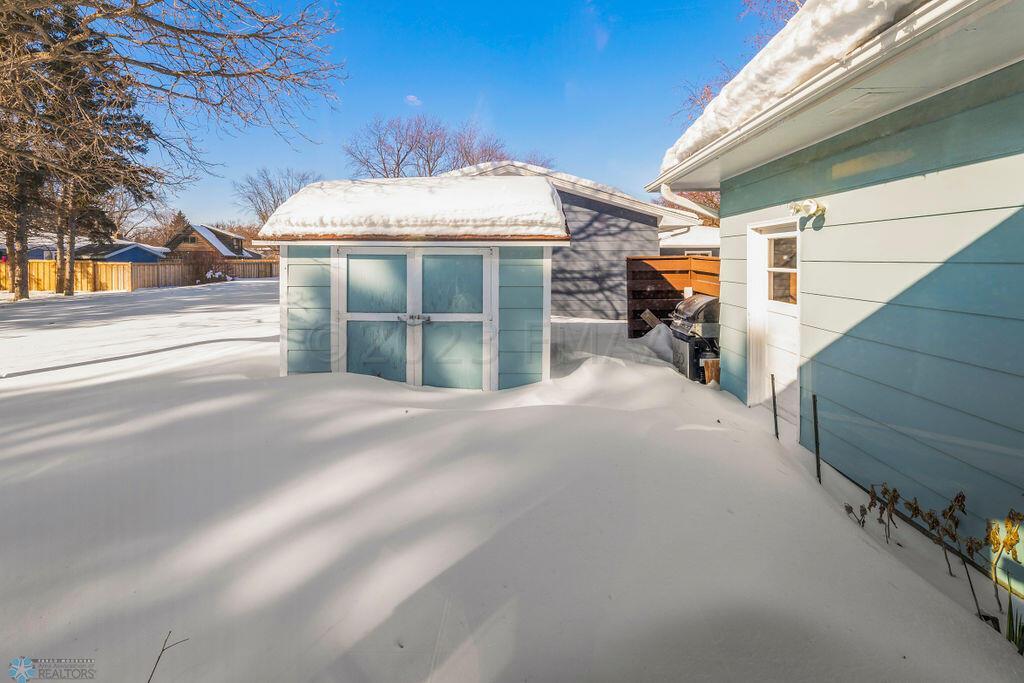 Patio & Storage Shed