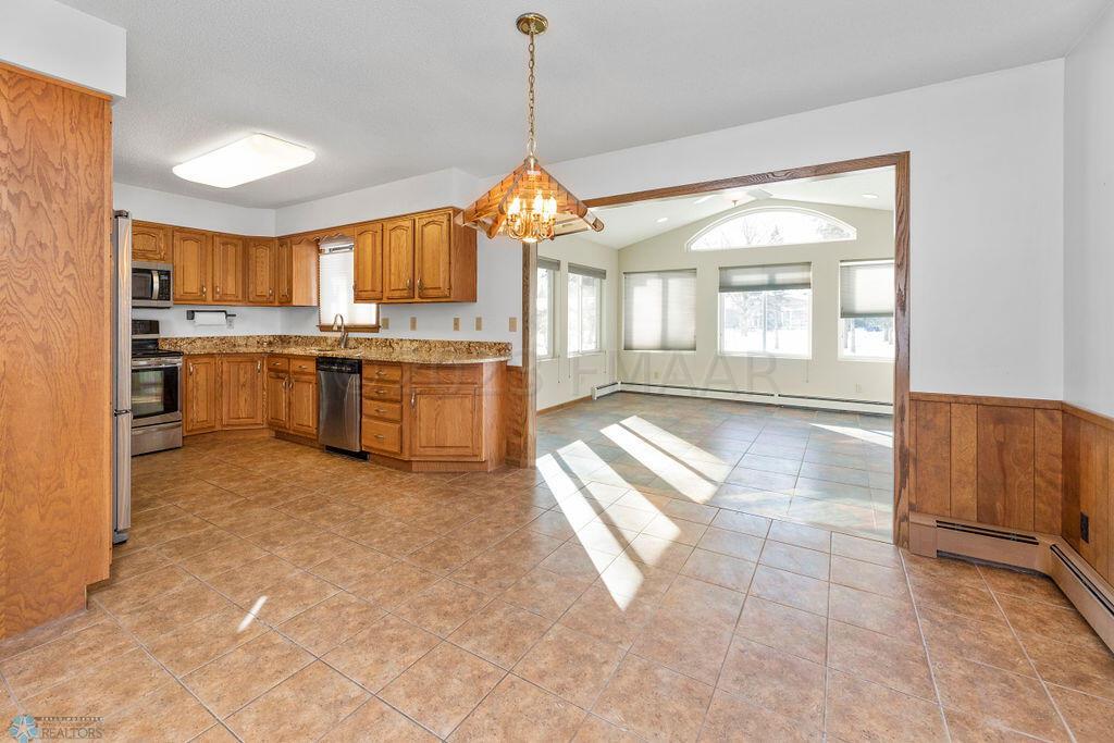 Dining, Sunroom Beyond