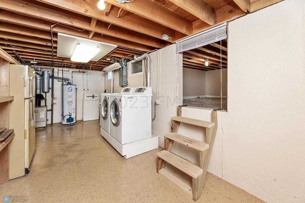 Utility Room, Crawlspace Storage