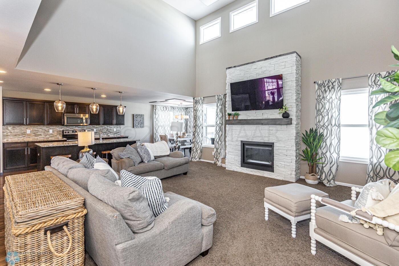 Double Volume Main Floor Living Room