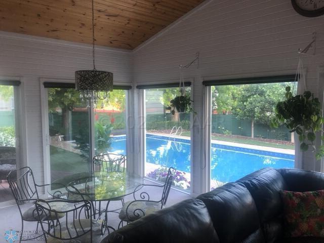 Backyard view