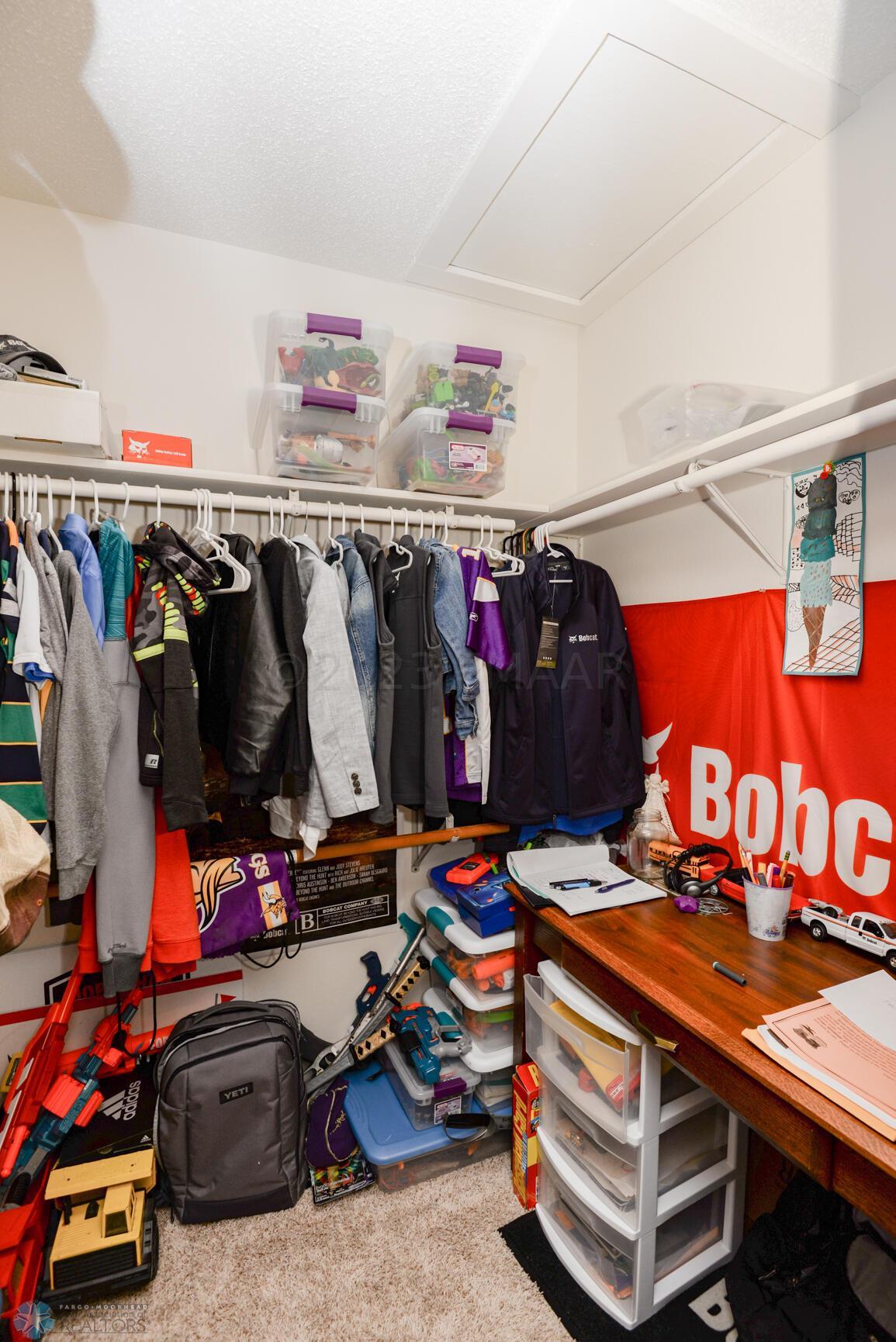 Bedroom 3 closet
