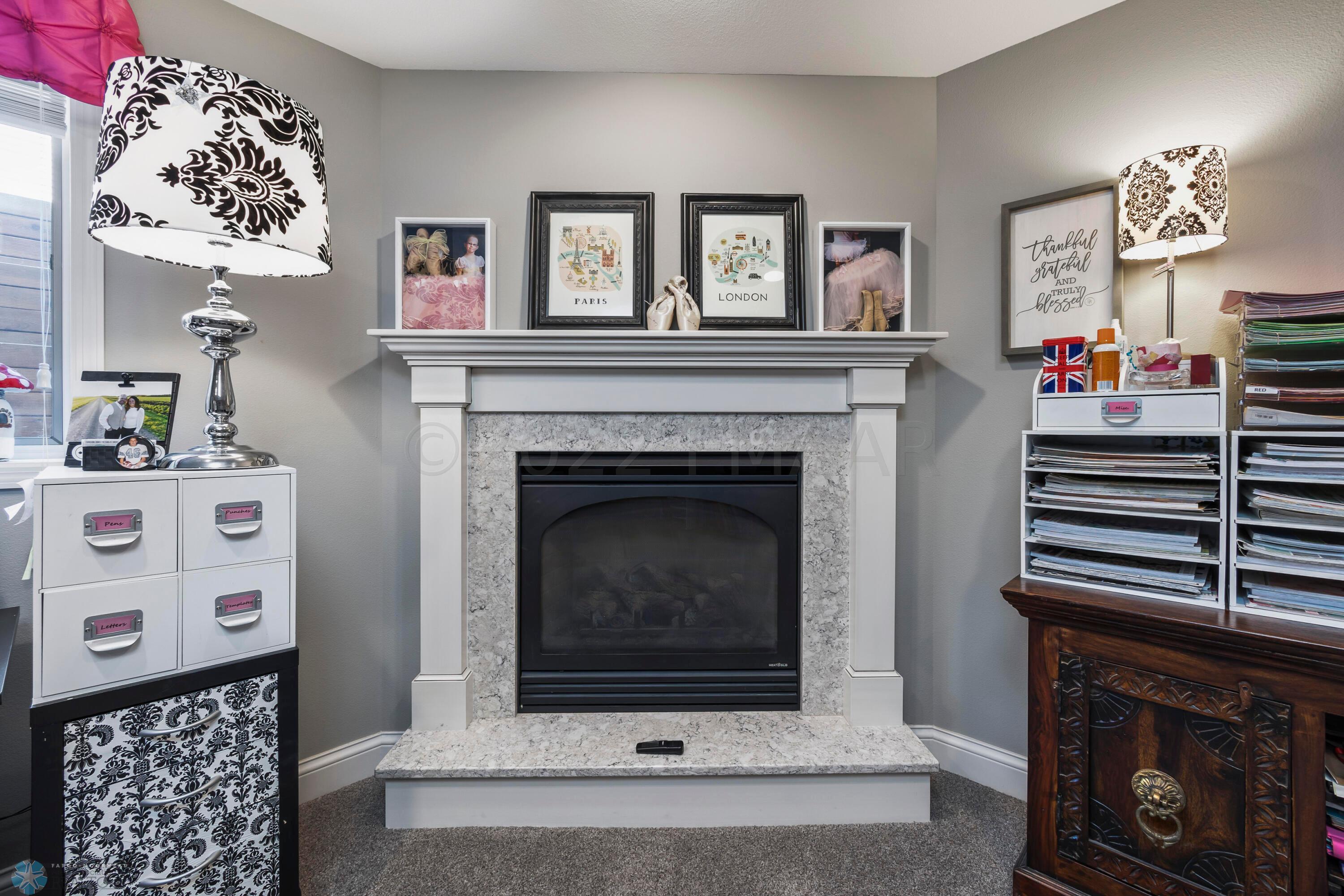 Gas fireplace
