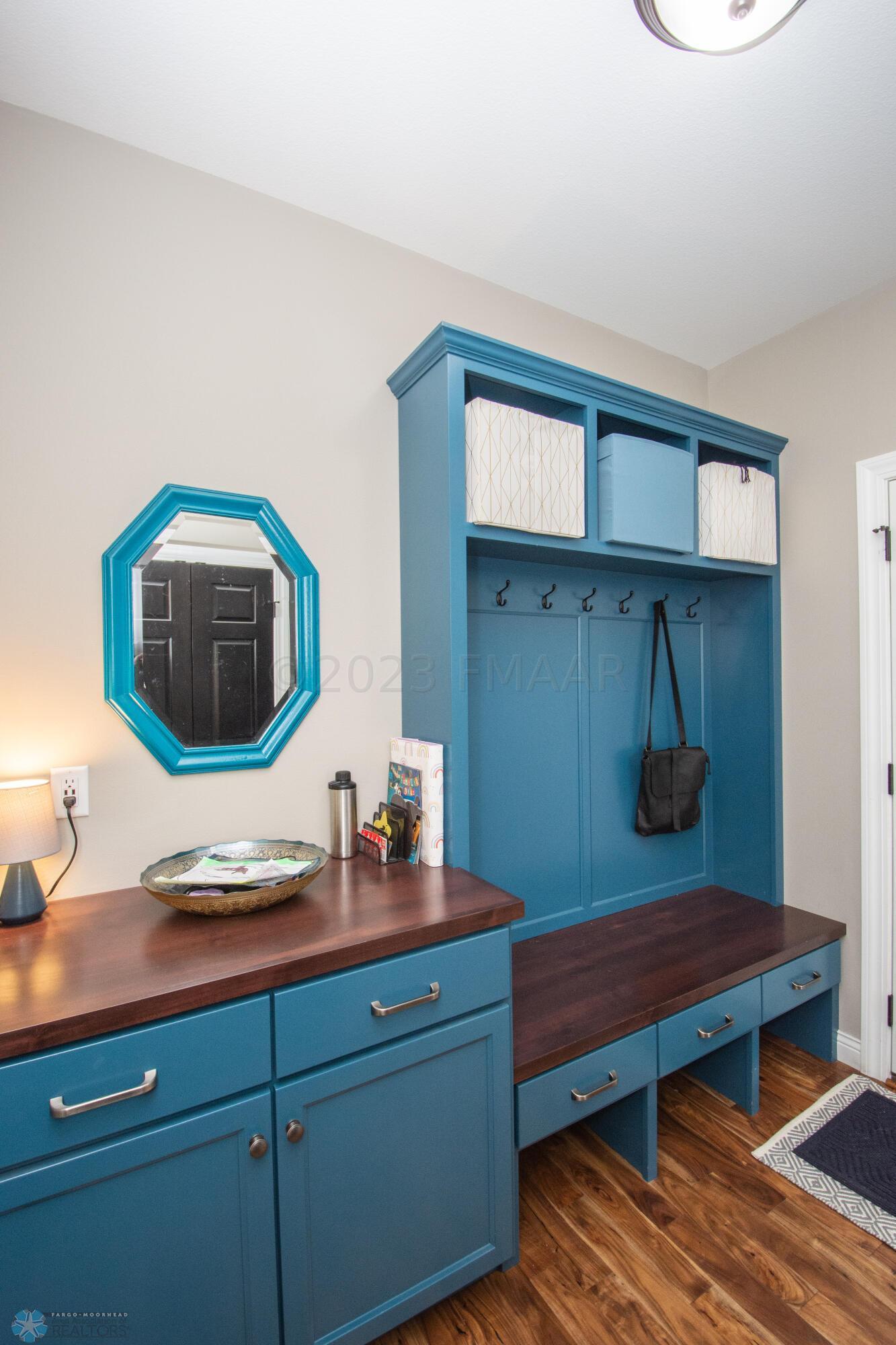 Mudroom/drop zone