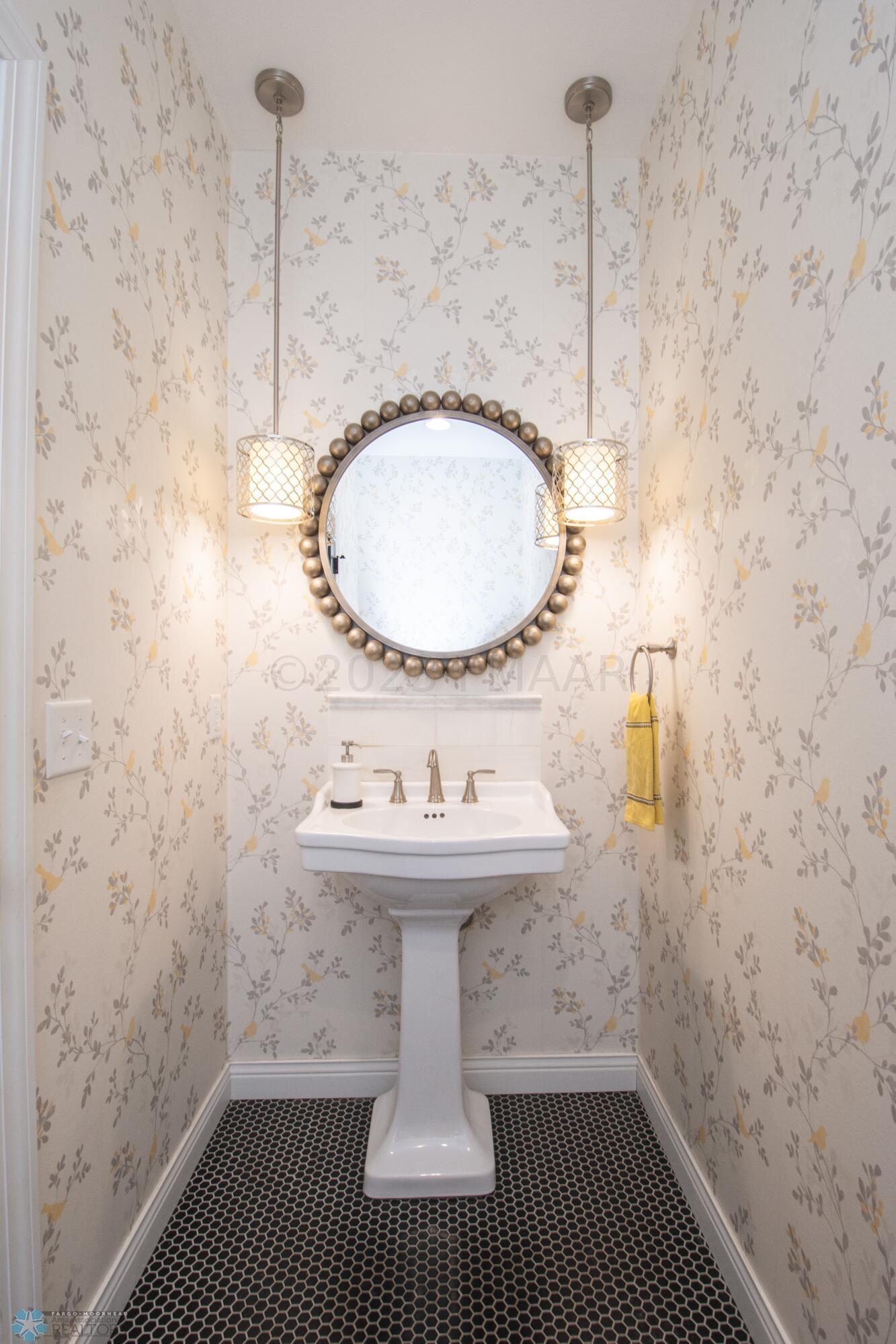 Half bath on main