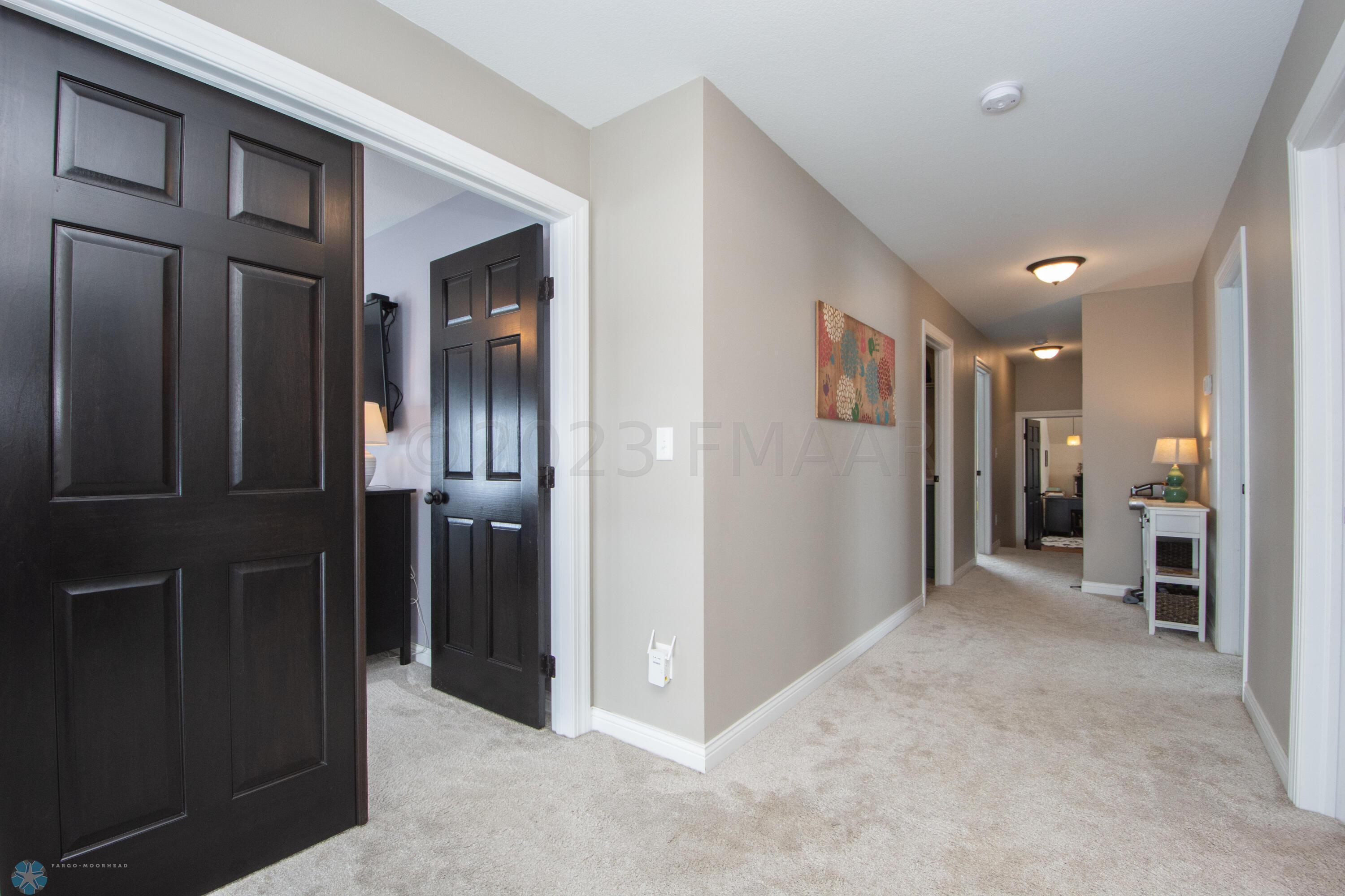 Upper level hallway