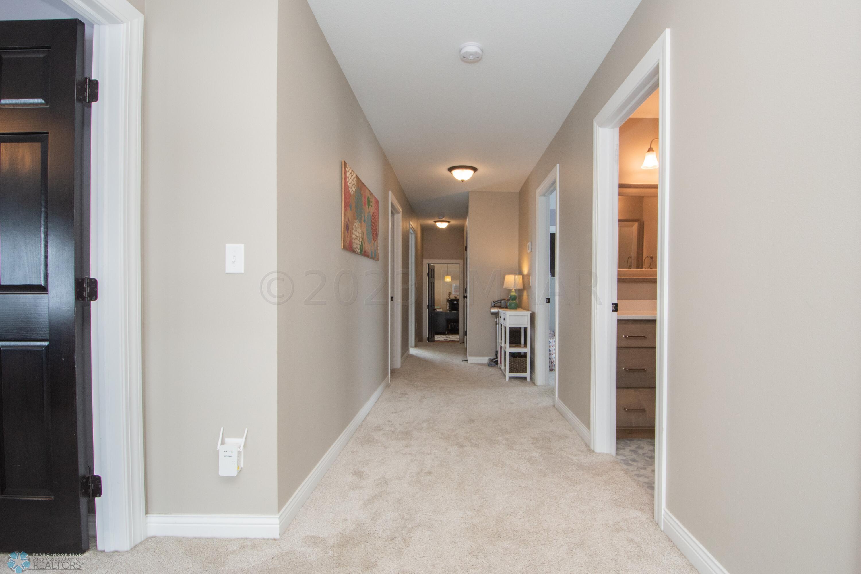 Upper level hallway