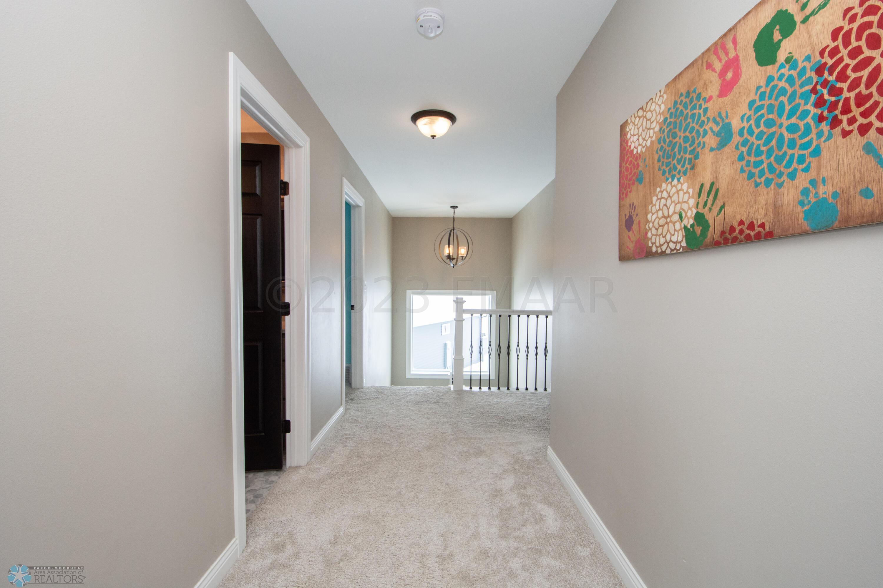 Upper level hallway