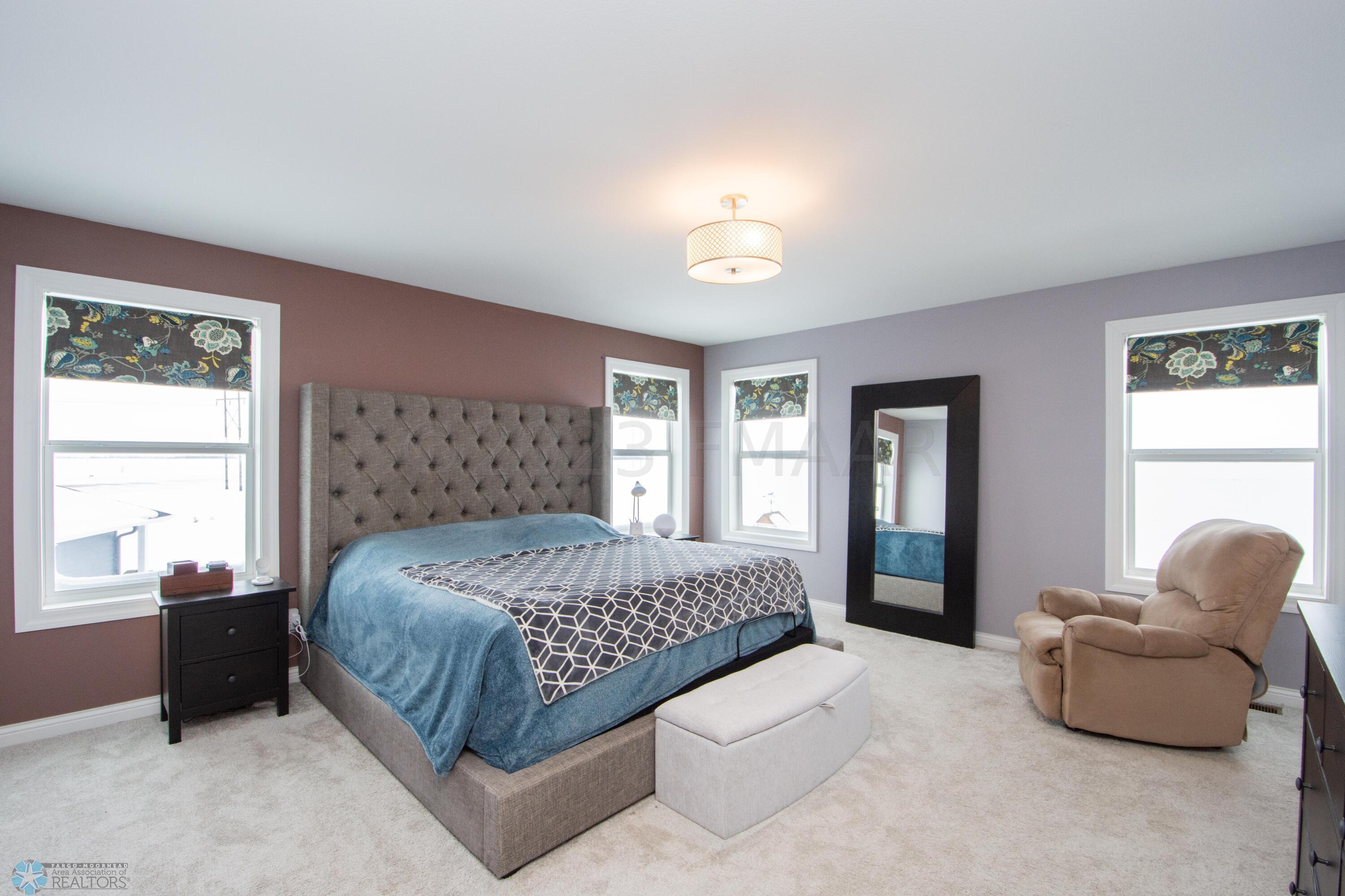 Master bedroom with on suite bathroom