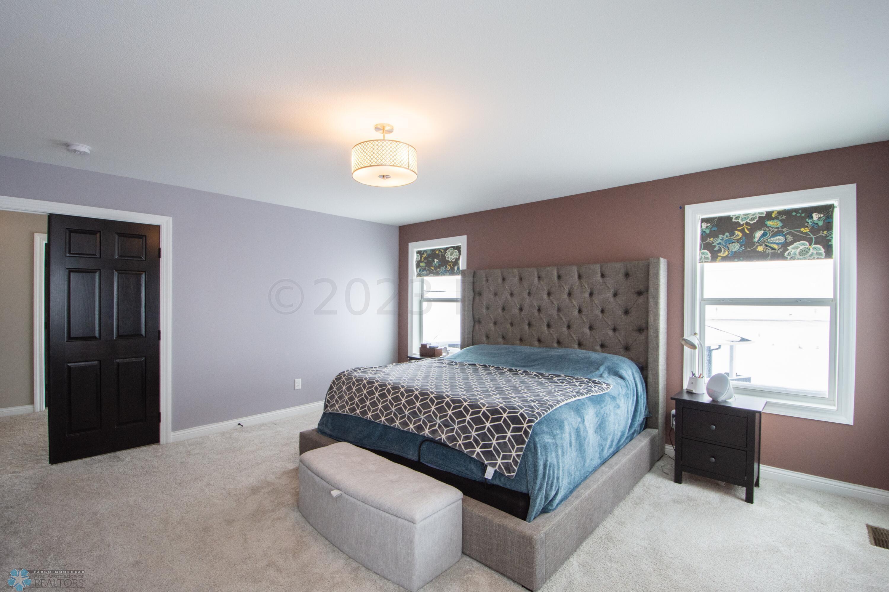 Master bedroom with on suite bathroom