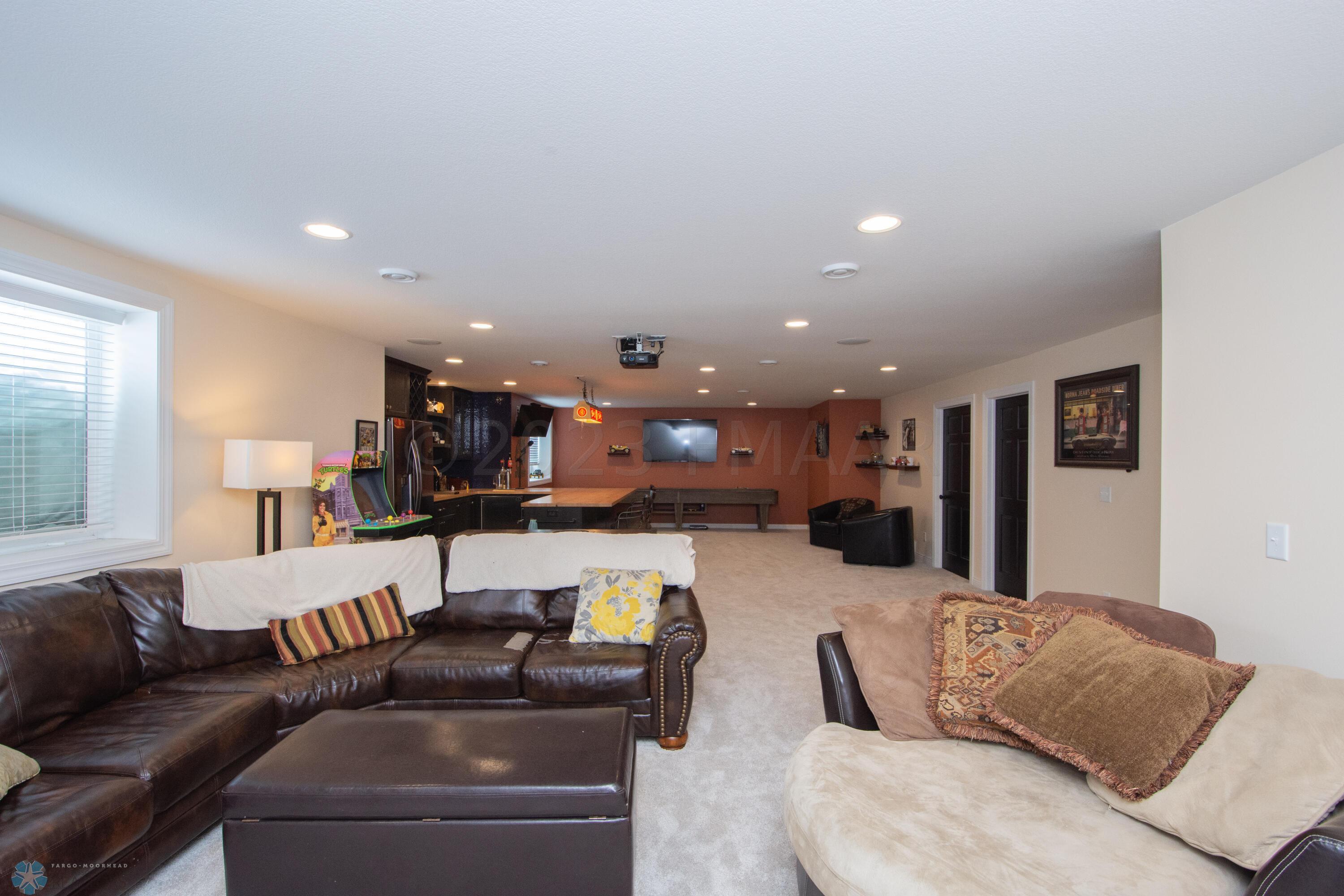 Basement family room