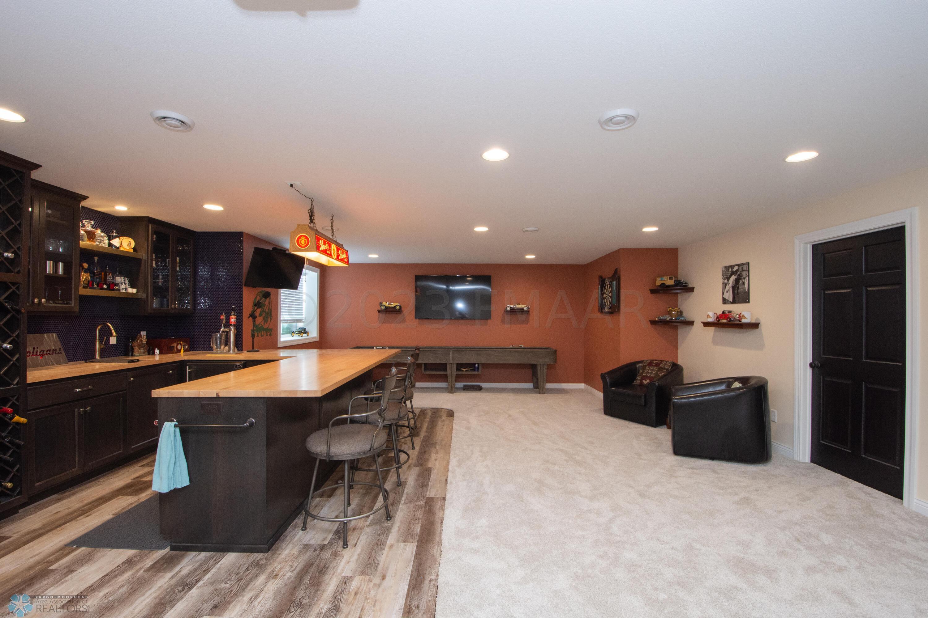 Basement family room