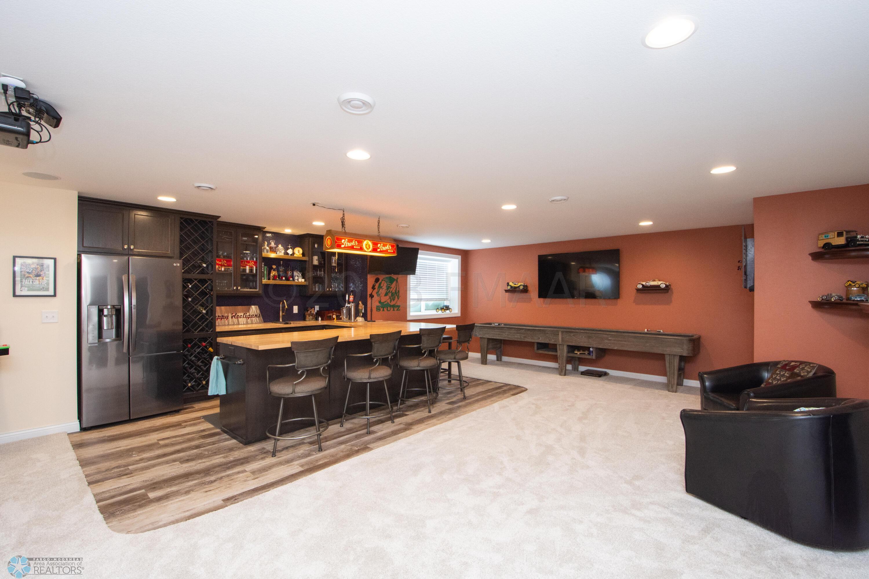 Basement bar