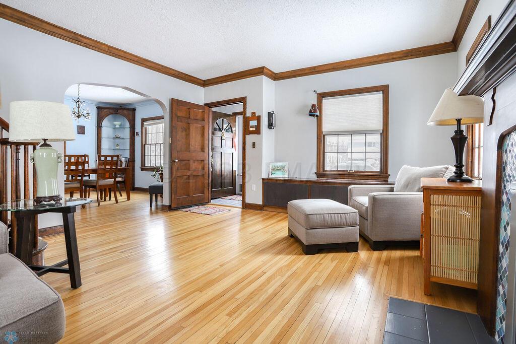 Living room towards front