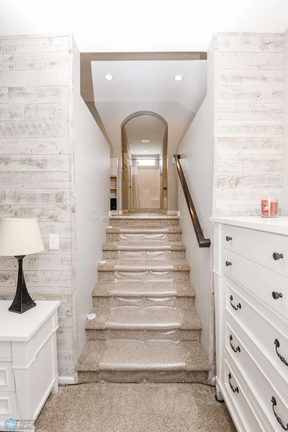 Stairs to Master Closet & Bath