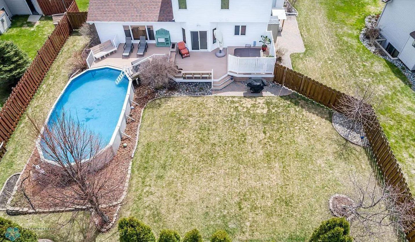 Aerial Backyard
