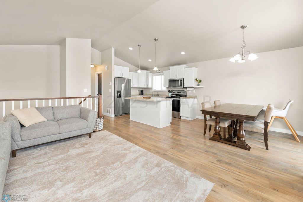 Living, Kitchen, Dining
