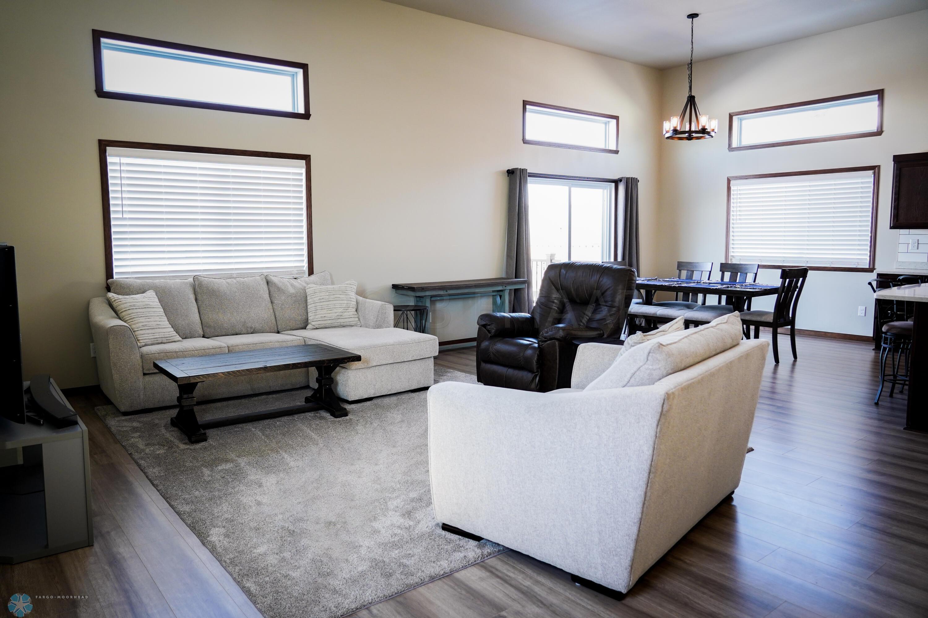 Living Room & Dining Area