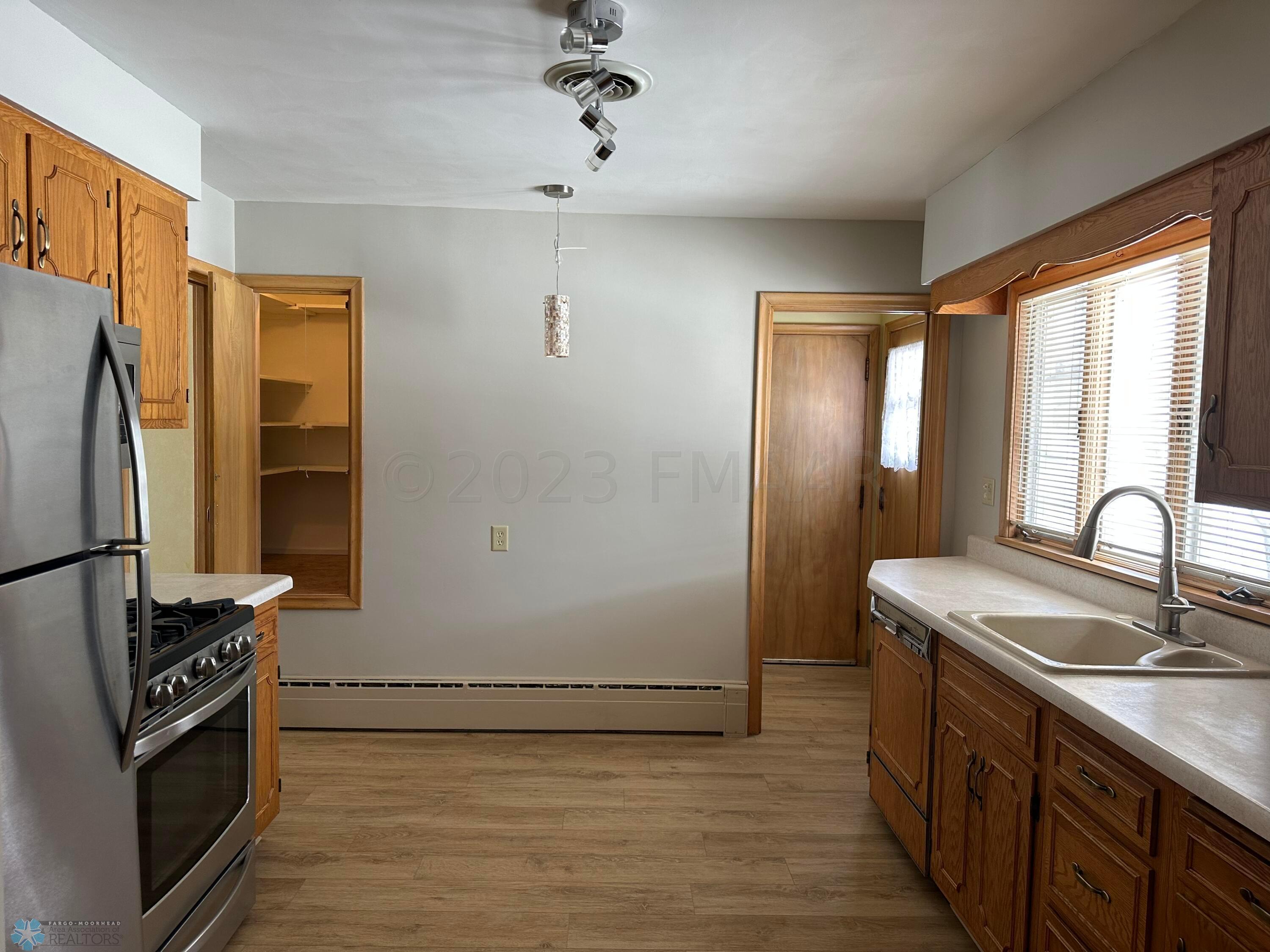 Pantry on the left