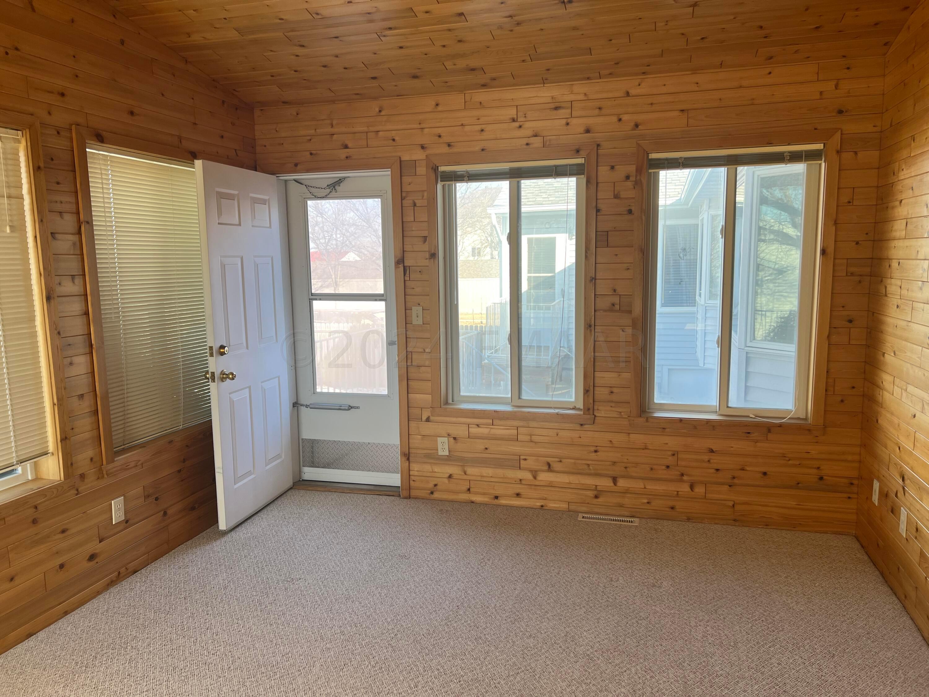 Sunroom to deck/patio
