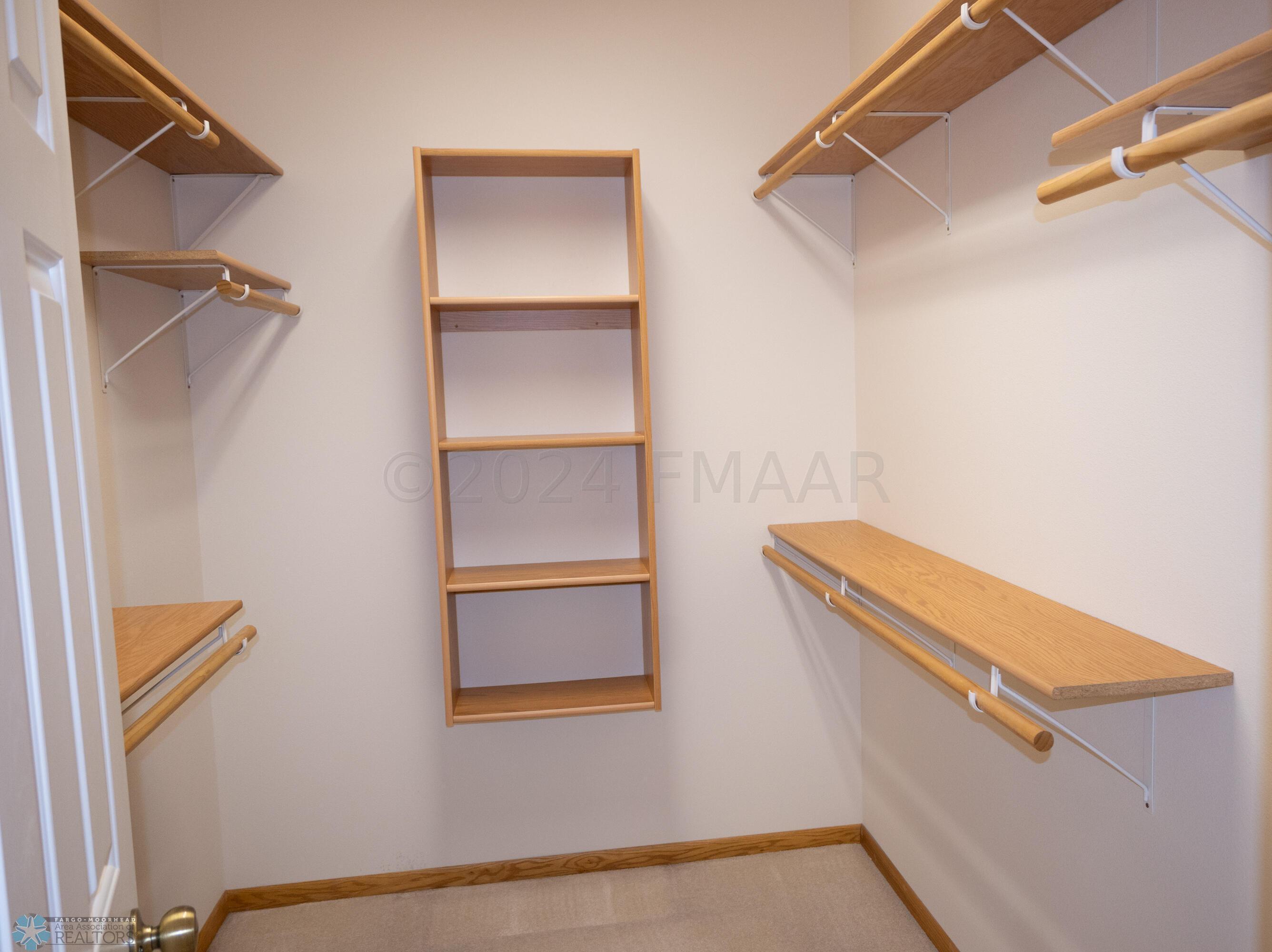 primary walk-in closet