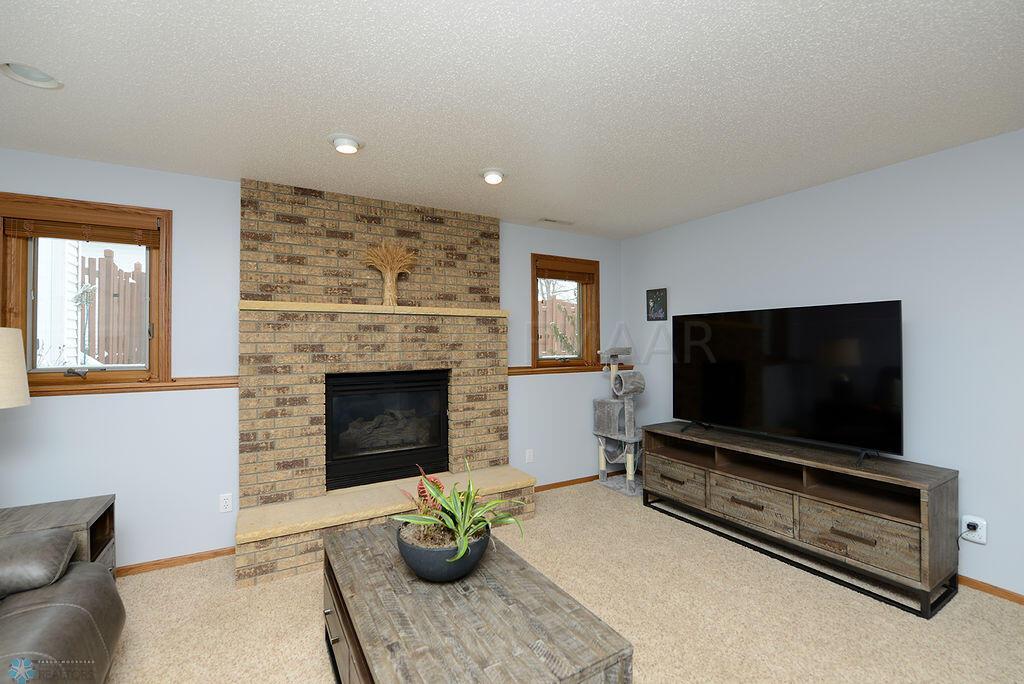 Cozy Gas Fireplace