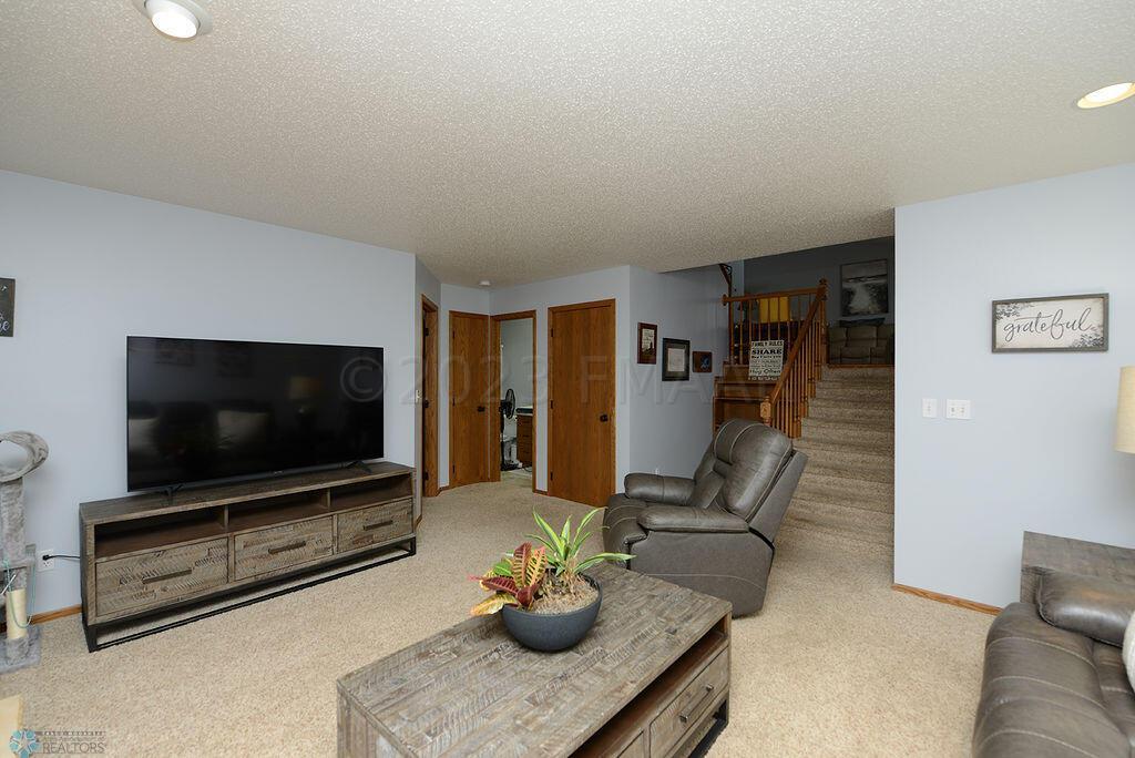 View to Lower Bedroom & Bath