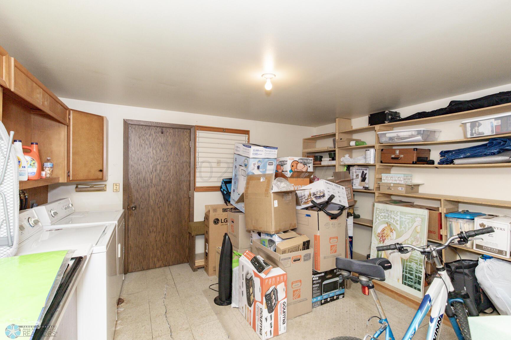 Downstairs Storage