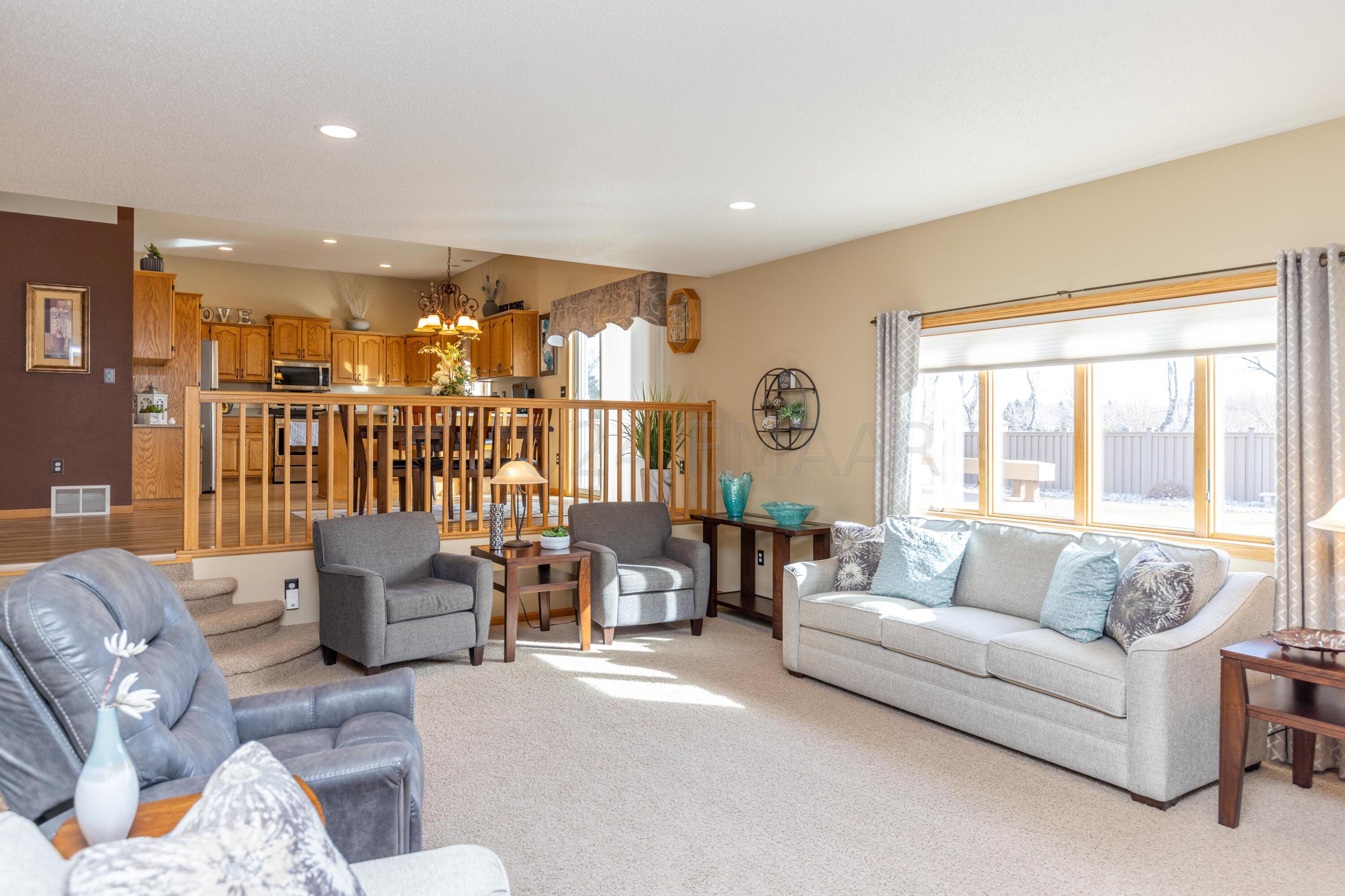 Spacious Family room