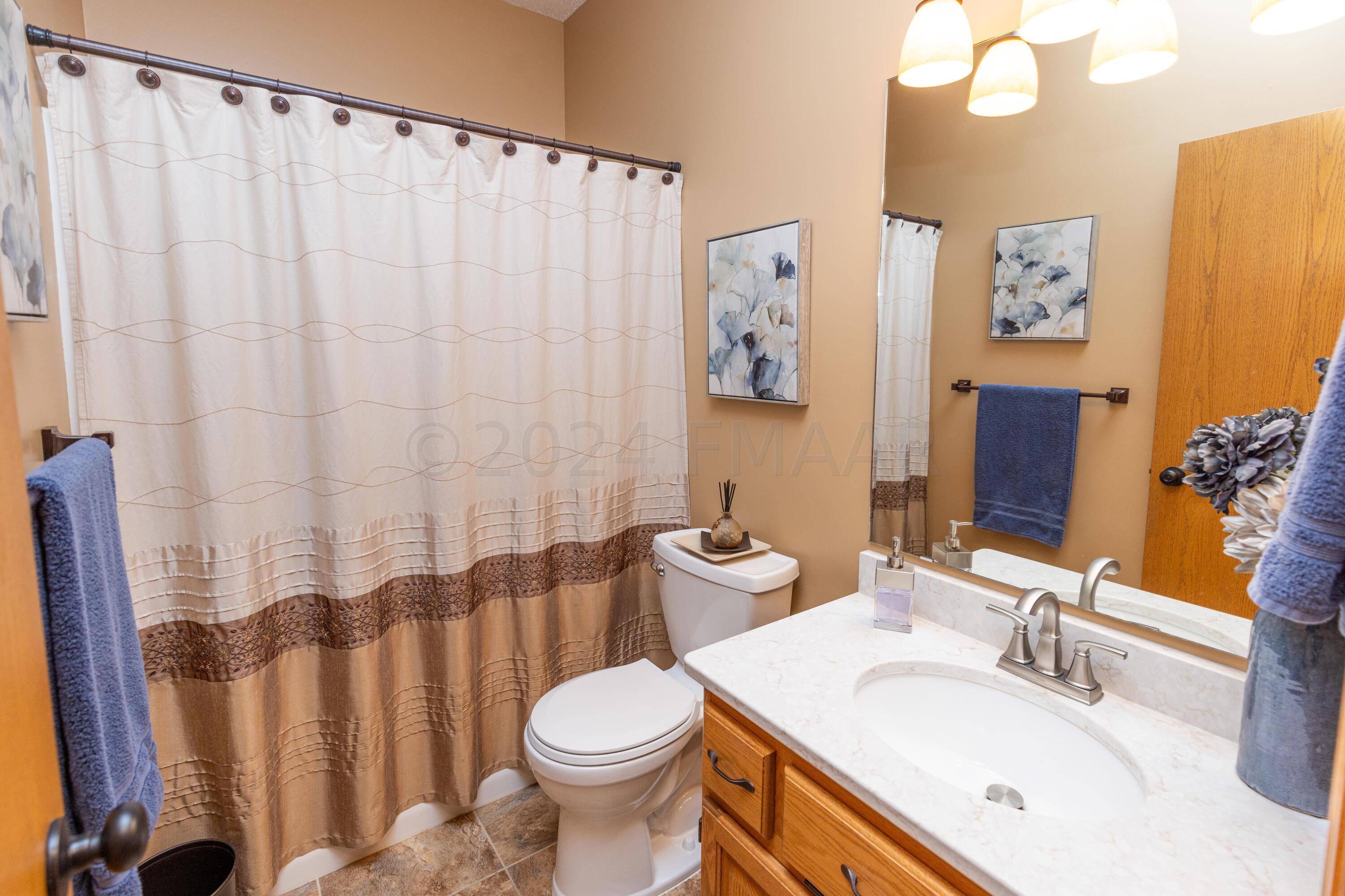 Full Bathroom on lower level